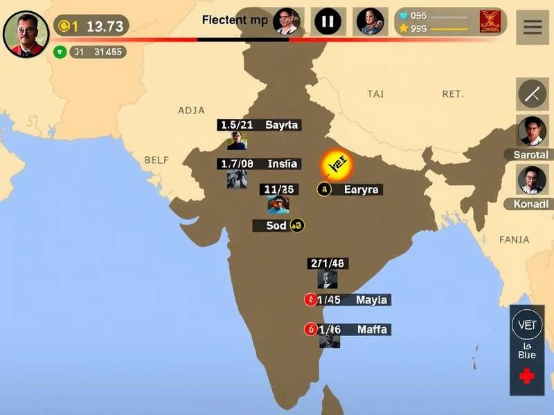 Manipur Marauders player distribution map across India